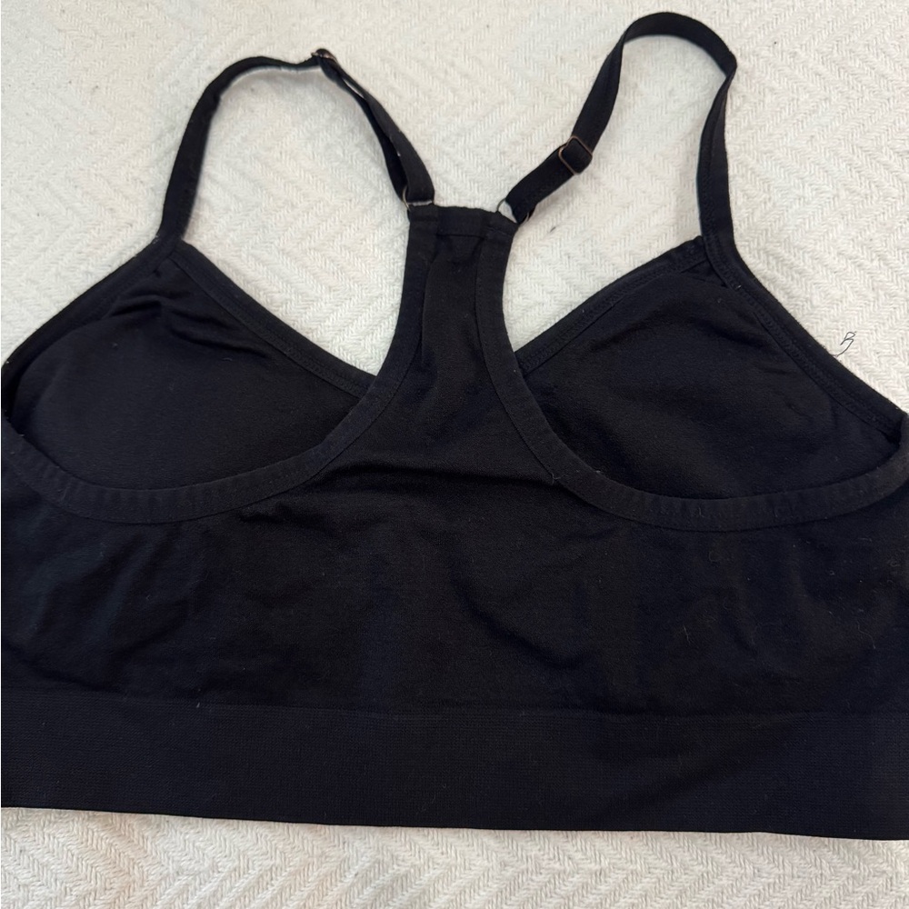Black Women's Sports Bra